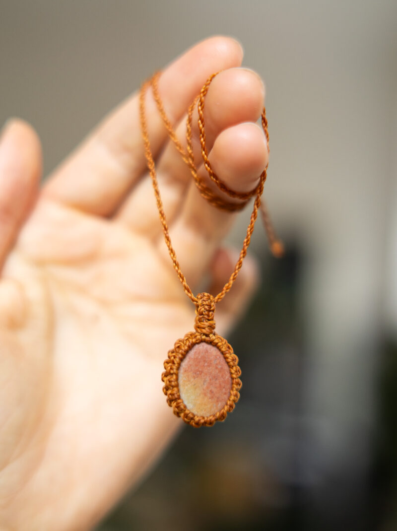 Náhrdelník Simple se španělským oblázkem - ombré