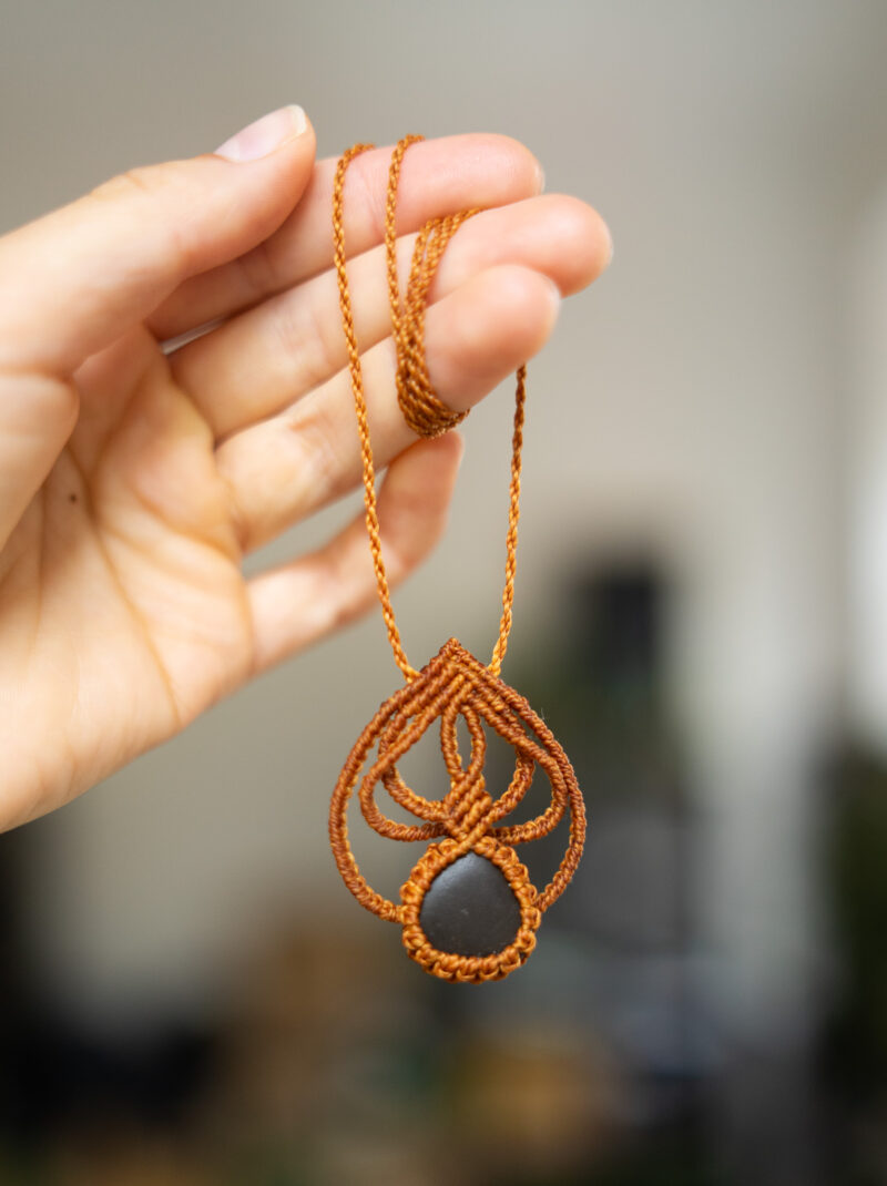 Náhrdelník Semínko se španělským oblázkem