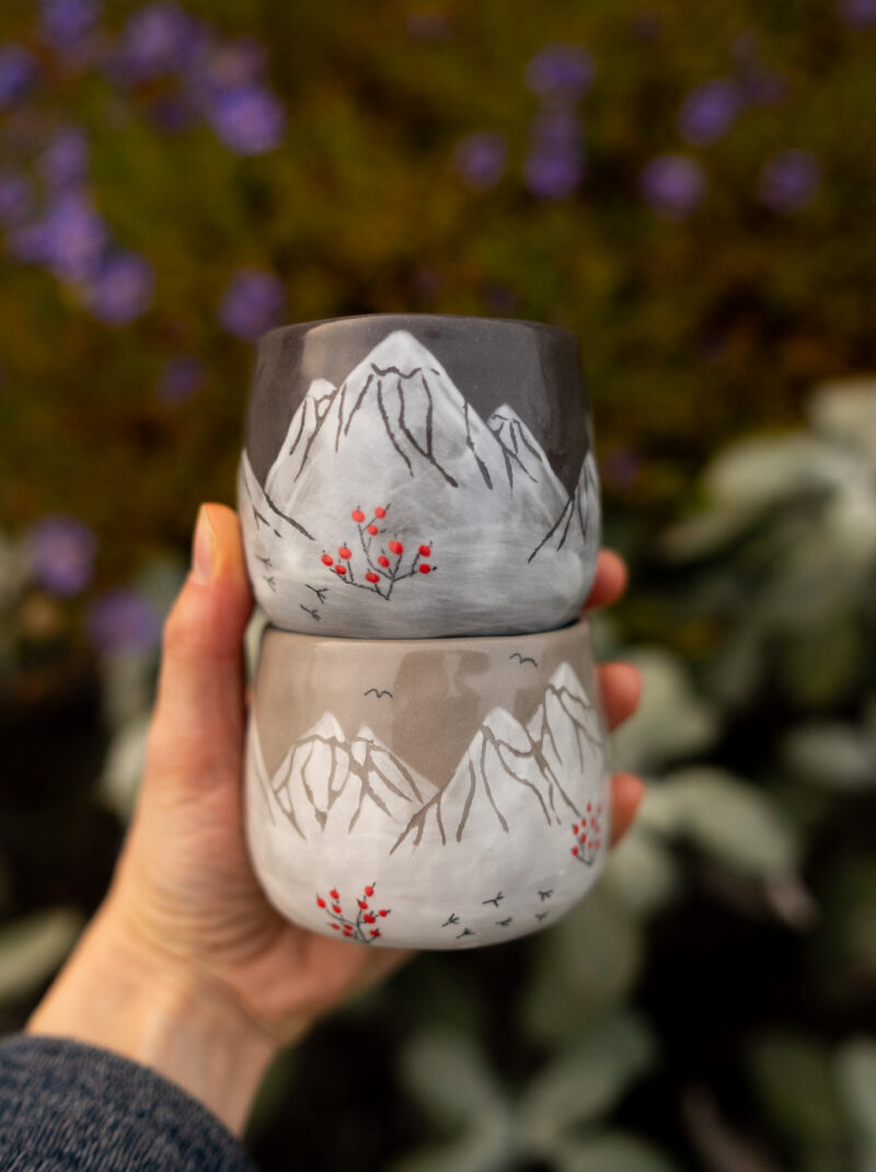 Pokreslené kalíšky s Teplem